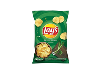 Bulvių traškučiai LAY'S žaliųjų svogūnų skonio, 130 g