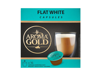 Kavos kapsulės AROMA GOLD FLAT WHITE, 187,2 g