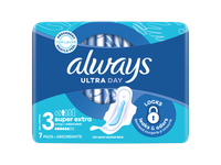 Higieniniai paketai ALWAYS Ultra Day&Night, S3, 7 vnt.
