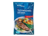 Vaivorykštinis upėtakis, skrostas, su galva, NOWACO, 500 g, šaldytas