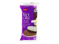 Ryžių trapučiai RIMI su juod. šokoladu, 100g