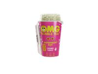 Arbūzų skonio gaivusis gėrimas su arbatos ekstraktu ir ličių skonio burbuliukais OMG Bubble Tea, 265 ml