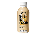 Sūdytos karamelės skonio pieno gėrimas be laktozės YFOOD, 500ml