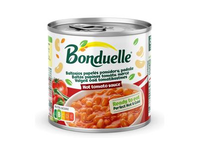 Konservuotos baltosios pupelės BONDUELLE pomidorų padaže, 430 g