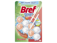 WC valiklis-gaiviklis BREF Pronature Grapefruit, 2 x 50 g