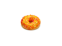 Spurga DOTS Yellow Frutti, 56 g x 36 vnt.