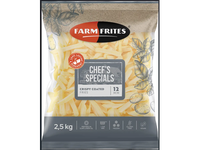 Šaldytos bulvytės Farm Frites, Crispy coated, 12mm. 2,5kg