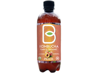 Kombucha Peach Arbatos gėrimas 0,4 l