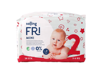Sausk. SALLING FRI MINI, 2 d. 3–6 kg, 38 vnt.