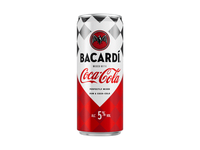 Alkoholinis kokteilis BACARDI&COCA-COLA, 250 ml