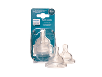 Žindukas AVENT Anti-colic silikoninis vidutinė tėkmė (3) N2 SCY763/02 