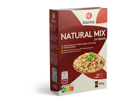 Kruopos Natural Mix su grikiais, 4x100 g