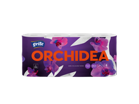 Tualetinis popierius GRITE Orchidea, 3 sluoksnių, 8vnt