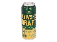 Šviesusis alus KYIVSKE DRAFT 5%, 500 ml