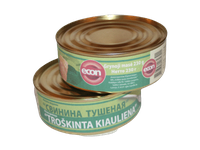 Konservuota troškinta kiauliena ECON, 230 g