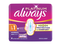 Higieniniai paketai ALWAYS PLATINUM REGULAR WING, 8vnt.