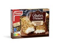 Šaldyti aliaskinių rudagalvių menkių filė kepsneliai FINDUS, 250 g