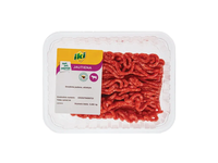 IKI smulkinta jautiena riebumas ne didesnis kaip 15%, 400 g