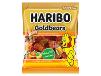 Saldainiai - guminukai HARIBO AUKSINIAI MEŠKUČIAI, 160 g