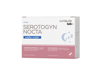 CUMLAUDE kapsulės menopauzės laikotarpiui su melatoninu SEROTOGYN NOCTA N30
