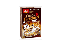 Sausi pusryčiai OHO, kakavos ir karamelės skonio, 500 g