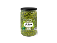 Smulkūs žalieji žirneliai GLOBUS, 660 g