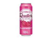 UTENOS alaus kokteilis RADLER (aviečių sk.), 500 ml