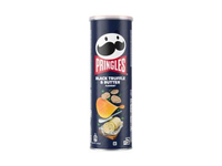 Traškus užkandis PRINGLES, juodųjų trumų, sviesto sk., 165 g