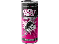 Lucky Punch Wild Berries Energinis gėrimas 0,33 l