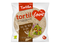 Daugiagrūdė tortilijos TORTILLOVE, kviečių ir rugių, 25 cm x 6 vnt, 360 g