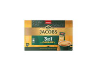 Tirpiosios kavos gėrimas JACOBS 3IN1 CARAMEL, 112 g