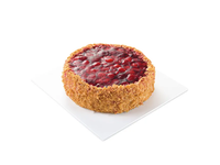Varškės tortas su uogomis