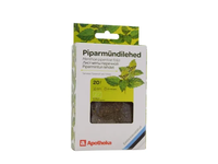 APOTHEKA vaistažolių arbata PIPIRMĖČIŲ LAPAI, 20g