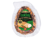 Rūkytas varškės sūris LUKŠIŲ, su kmynais, 22%  rieb. 230g