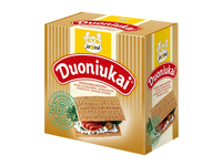 Grūdų paplot. DUONIUKAI su rug. miltais, 80 g