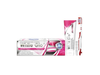 WHITE GLO dantų pasta jautriems dantims SENSITIVE FORTE+, 150 g+Dantų šepetėlis ir 8 dantų krapštukai