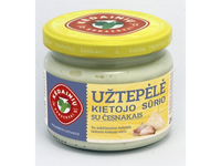 Kietojo sūrio užtepėlė su česnakais, 280 g