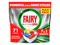 Indų pl. kaps. FAIRY PL. PLUS LEMON, 71 vnt.