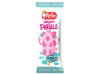 Ledai KAR KAR Skraidandis Paršelis vaisinės kramtomosios gumos skonio, 90ml