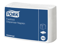 Servetėlės TORK UNIVERSAL, 25x30, dozatoriui N2,  300 vnt, 10933