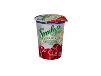 Jogurtas SMILGA, su vyšnių gabaliukais, 380 g
