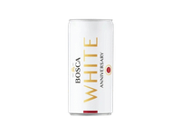 Baltasis pusiau saldus vyno gėrimas BOSCA WHITE, 200 ml