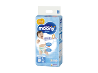 MOONY sauskelnės-kelnaitės berniukams Airfit L 9-14kg 44 vnt.