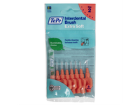 TEPE EXTRA SOFT, dantų šepetėlis tarpdančiams, 0,5 mm, raudonas, 8 vnt.
