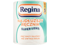 Popierinis rankšluostis REGINA SUPER LONG (2 sluoksnių), 1vnt.