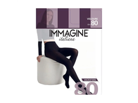 Mot. pėdkelnės IMMAGINE VELOUR 80d  NERO 4