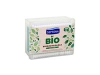 Higieniniai vatos pagaliukai SEPTONA BIO, 200 vnt., 200 vnt.