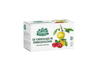 Vaisinė arbata su obuoliais ir spanguolėmis ŽOLYNĖLIS VASAROS SKONIS, 50 g