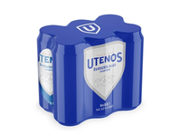 Šviesusis UTENOS alus, 5 %, 6 X 0,5 l sk.