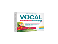 VOCAL KIDS, braškių skonio, 24 Pastilės